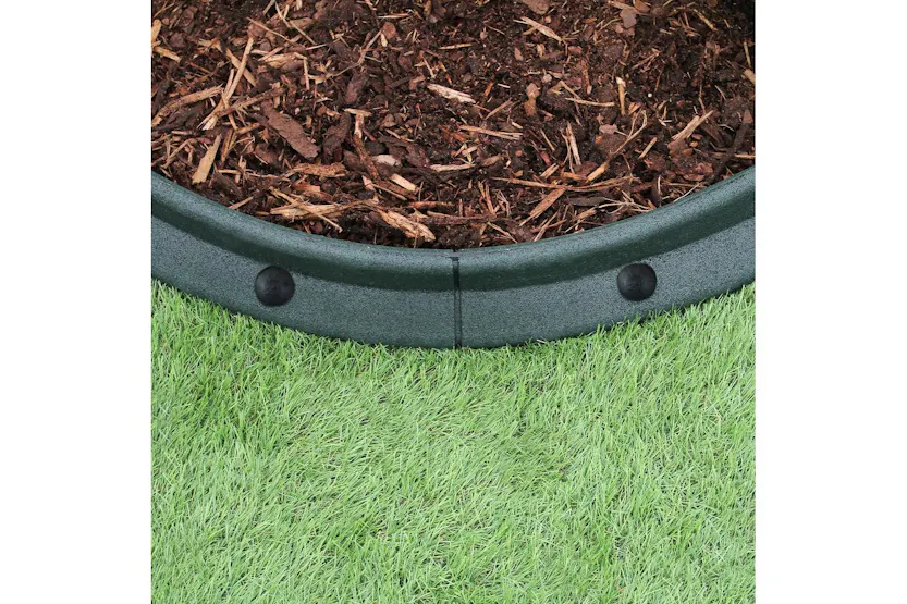 Monstershop 27545 - Flexible Lawn Edging Green 1.2m X 36 Monstershop 27545 - Flexible Lawn Edging Green 1.2m X 36