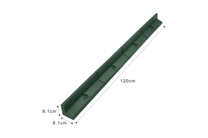 Monstershop 27034 - Flexible Lawn Edging Green 1.2m X 6 Monstershop 27034 - Flexible Lawn Edging Green 1.2m X 6