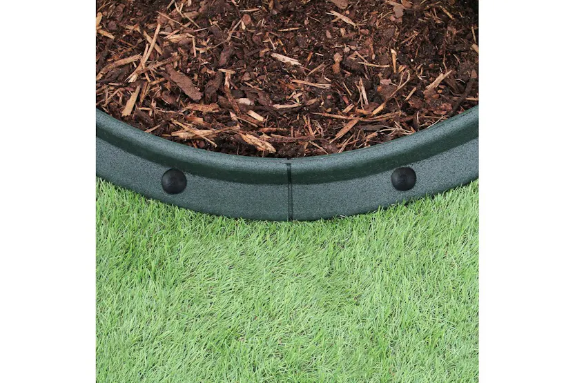 Monstershop 27034 - Flexible Lawn Edging Green 1.2m X 6 Monstershop 27034 - Flexible Lawn Edging Green 1.2m X 6