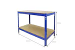 Monstershop 3 x Q-Rax Warehouse shelves | 120cm Monstershop 3 x Q-Rax Warehouse shelves | 120cm