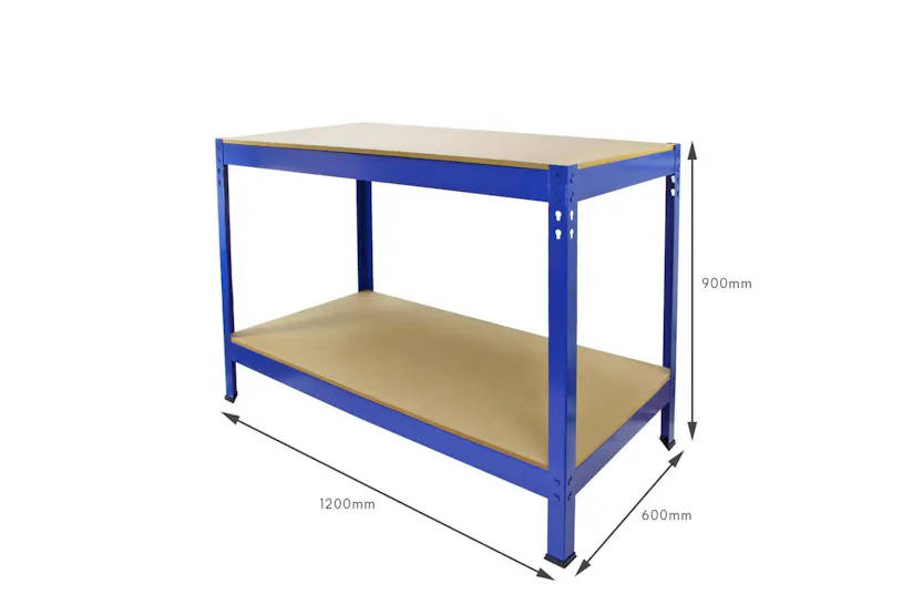 Monstershop 3 x Q-Rax Warehouse shelves | 120cm Monstershop 3 x Q-Rax Warehouse shelves | 120cm