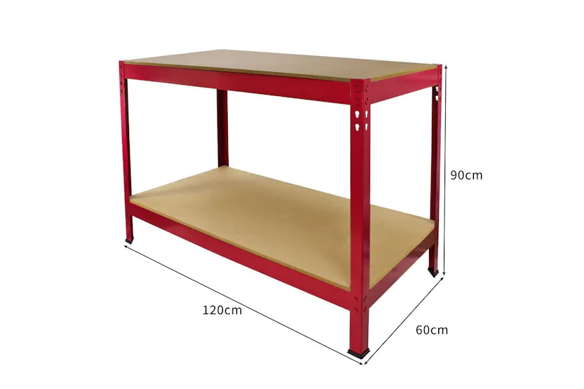 Monstershop 25242 - Q-rax Red Workbench Monstershop 25242 - Q-rax Red Workbench