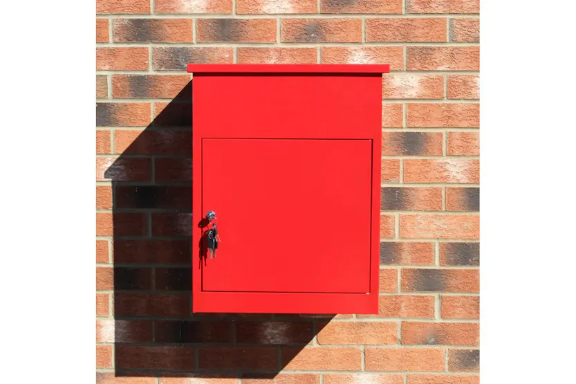 Monstershop 28147 - Red Parcel Post Box Monstershop 28147 - Red Parcel Post Box