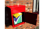 Monstershop 28147 - Red Parcel Post Box Monstershop 28147 - Red Parcel Post Box