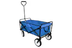 Monstershop 28430 - Foldable Garden Cart - Blue Monstershop 28430 - Foldable Garden Cart - Blue