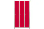 Monstershop 23985 - Metal Storage Lockers - Three Doors Wide Monstershop 23985 - Metal Storage Lockers - Three Doors Wide