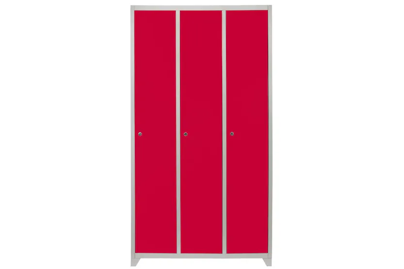 Monstershop 23985 - Metal Storage Lockers - Three Doors Wide Monstershop 23985 - Metal Storage Lockers - Three Doors Wide