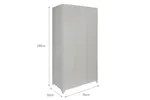 Monstershop 23467 - Metal Storage Lockers - Three Doors Grey Monstershop 23467 - Metal Storage Lockers - Three Doors Grey