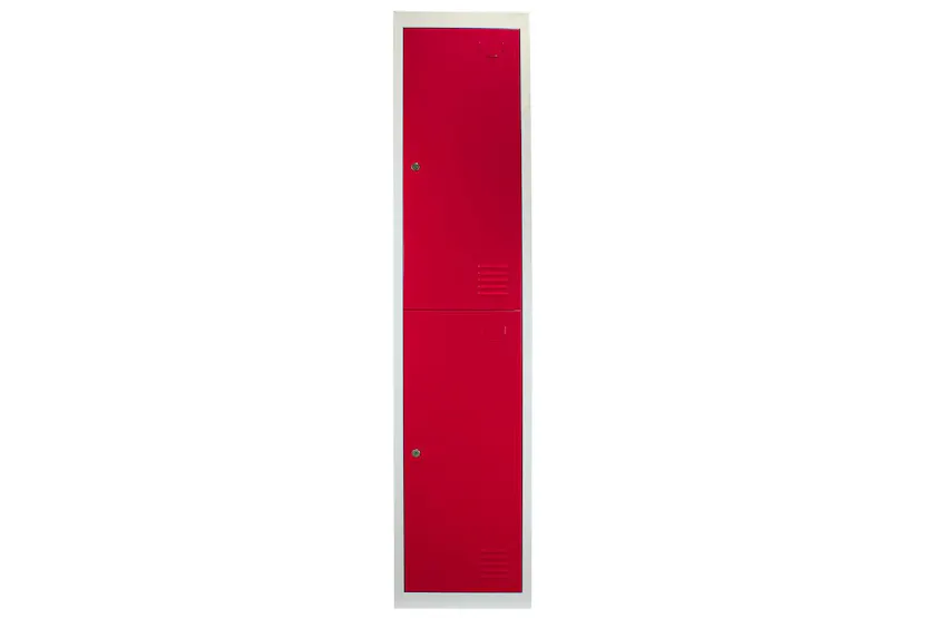 Monstershop 23978 - Metal Storage Lockers - Two Doors Flatpa Monstershop 23978 - Metal Storage Lockers - Two Doors Flatpa