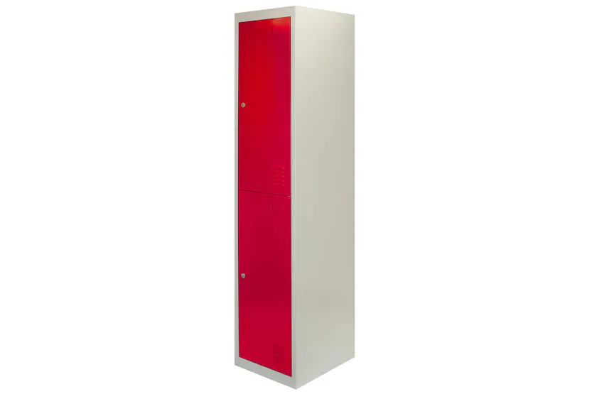 Monstershop 23978 - Metal Storage Lockers - Two Doors Flatpa Monstershop 23978 - Metal Storage Lockers - Two Doors Flatpa