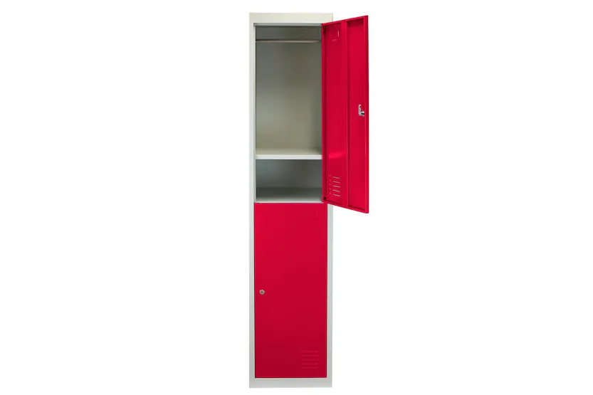 Monstershop 23978 - Metal Storage Lockers - Two Doors Flatpa Monstershop 23978 - Metal Storage Lockers - Two Doors Flatpa