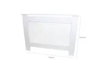 Monstershop 24297 - Radiator Cover Mdf White 1115mm Monstershop 24297 - Radiator Cover Mdf White 1115mm
