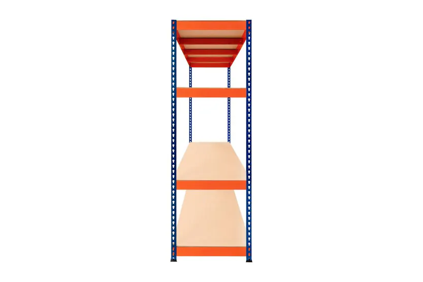 Monstershop 213160 - S-rax 4 Shelf Racking - 180cm X 180cm X Monstershop 213160 - S-rax 4 Shelf Racking - 180cm X 180cm X