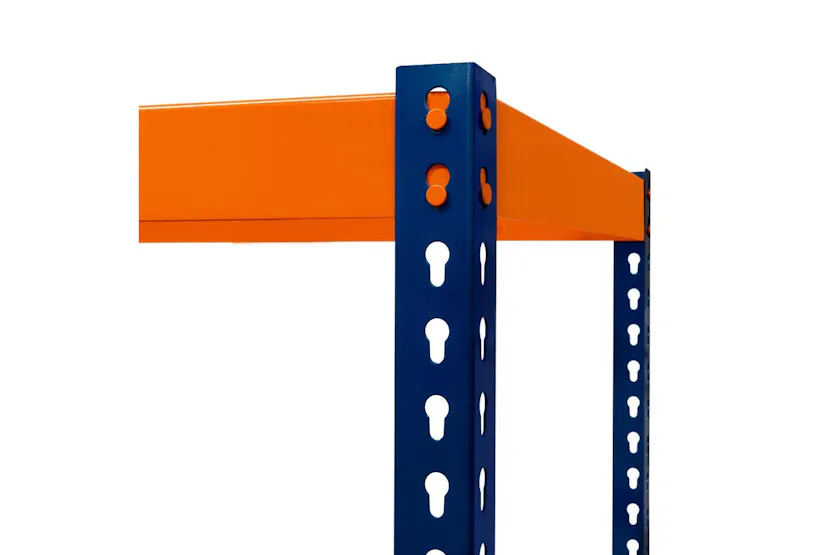 Monstershop 213160 - S-rax 4 Shelf Racking - 180cm X 180cm X Monstershop 213160 - S-rax 4 Shelf Racking - 180cm X 180cm X