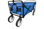 Monstershop 28430 - Foldable Garden Cart - Blue Monstershop 28430 - Foldable Garden Cart - Blue