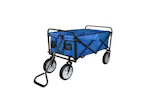 Monstershop 28430 - Foldable Garden Cart - Blue Monstershop 28430 - Foldable Garden Cart - Blue