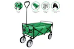 Monstershop 25249 - Foldable Garden Cart Green Monstershop 25249 - Foldable Garden Cart Green