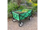 Monstershop 25249 - Foldable Garden Cart Green Monstershop 25249 - Foldable Garden Cart Green