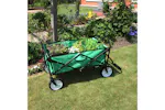 Monstershop 25249 - Foldable Garden Cart Green Monstershop 25249 - Foldable Garden Cart Green