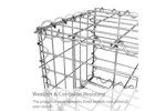 Monstershop 25308 - Gabion Baskets 100 X 80 X 30cm / 4 Pack Monstershop 25308 - Gabion Baskets 100 X 80 X 30cm / 4 Pack