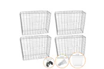 Monstershop 25310 - Gabion Baskets 100 X 95 X 30cm / 4 Pack Monstershop 25310 - Gabion Baskets 100 X 95 X 30cm / 4 Pack
