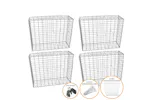 Monstershop 25310 - Gabion Baskets 100 X 95 X 30cm / 4 Pack Monstershop 25310 - Gabion Baskets 100 X 95 X 30cm / 4 Pack