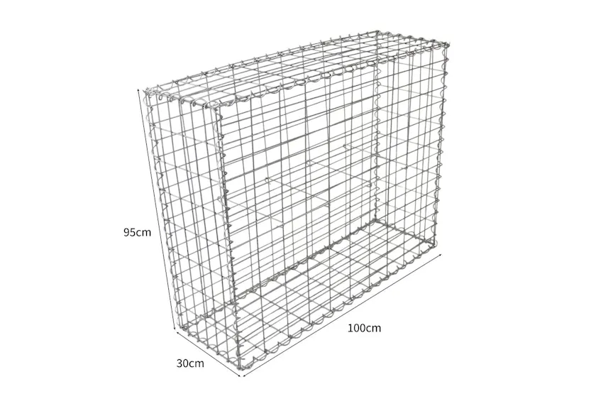 Monstershop 25310 - Gabion Baskets 100 X 95 X 30cm / 4 Pack Monstershop 25310 - Gabion Baskets 100 X 95 X 30cm / 4 Pack
