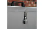 Monstershop 26926 - Galvanised Feed Store 2 Compartments Monstershop 26926 - Galvanised Feed Store 2 Compartments