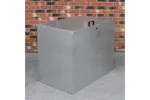Monstershop 26927 - Galvanised Feed Store 3 Compartments Monstershop 26927 - Galvanised Feed Store 3 Compartments
