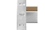 Monstershop 2 x Galvanised Racking Units Monstershop 2 x Galvanised Racking Units