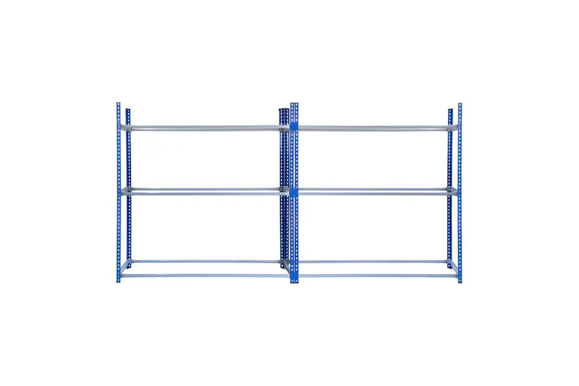 Monstershop 2 x T-Rax Tyre Racking Bay | Blue/Grey Monstershop 2 x T-Rax Tyre Racking Bay | Blue/Grey