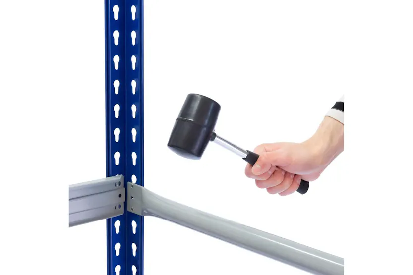 Monstershop 2 x T-Rax Tyre Racking Bay | Blue/Grey Monstershop 2 x T-Rax Tyre Racking Bay | Blue/Grey
