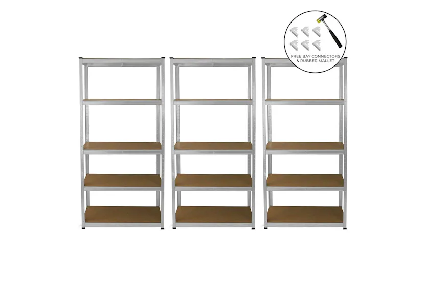 Monstershop 3 x E-Rax Galvanised Racking Units Monstershop 3 x E-Rax Galvanised Racking Units