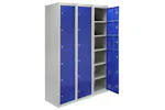 Monstershop 3 x Metal Storage Locker | Blue Monstershop 3 x Metal Storage Locker | Blue