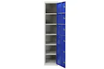 Monstershop 3 x Metal Storage Locker | Blue Monstershop 3 x Metal Storage Locker | Blue