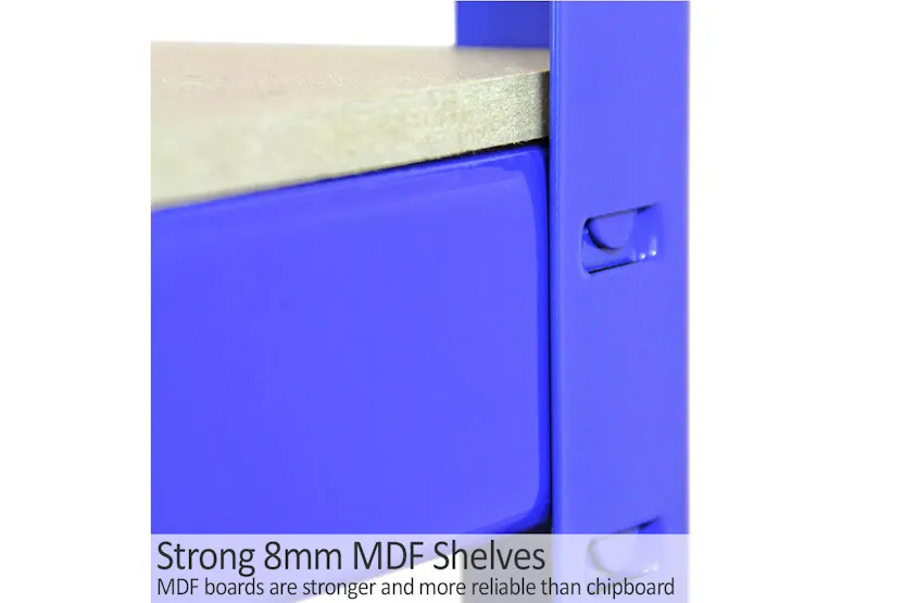 Monstershop 3 x T-Rax Racking & Bay Connectors | Blue Monstershop 3 x T-Rax Racking & Bay Connectors | Blue