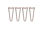 Monstershop Hairpin Legs 2 Prong | Antique Copper | 12mm Monstershop Hairpin Legs 2 Prong | Antique Copper | 12mm