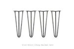 Monstershop Hairpin Legs 3 Prong | 12mm Monstershop Hairpin Legs 3 Prong | 12mm