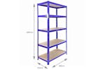 Monstershop Warehouse Storage Racking Units | Blue Monstershop Warehouse Storage Racking Units | Blue