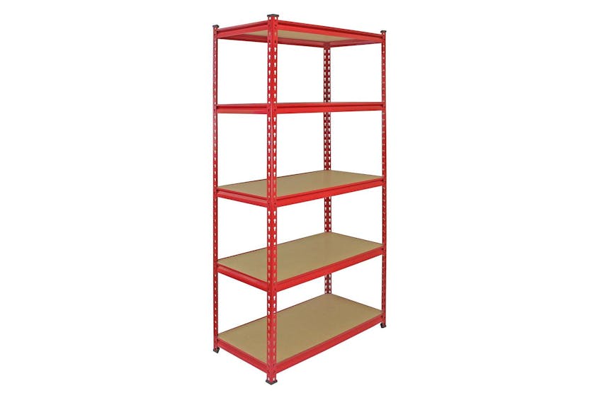 Monstershop 4 x Z-Rax Metal Racking Units | Red Monstershop 4 x Z-Rax Metal Racking Units | Red