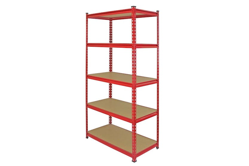 Monstershop 4 x Z-Rax Metal Racking Units | Red Monstershop 4 x Z-Rax Metal Racking Units | Red