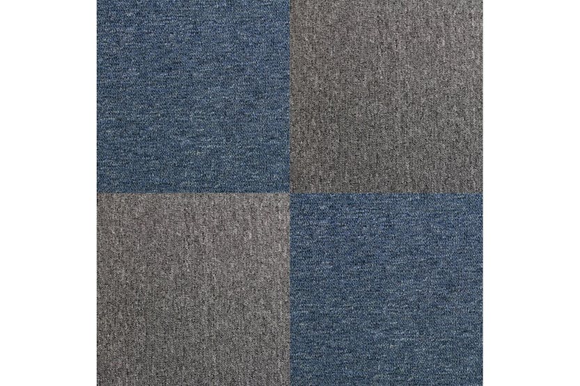 Monstershop 40 x Carpet Tiles | Storm Blue/Anthracite Monstershop 40 x Carpet Tiles | Storm Blue/Anthracite