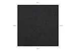 Monstershop 26094 - 40 X Carpet Tiles Charcoal Black 10m2 Monstershop 26094 - 40 X Carpet Tiles Charcoal Black 10m2