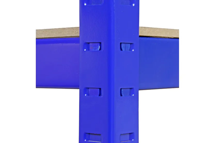 Monstershop 5 x 90cm Storage Racks | Blue Monstershop 5 x 90cm Storage Racks | Blue