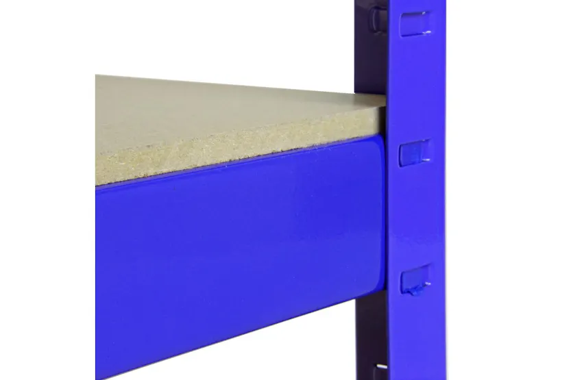 Monstershop 5 x 90cm Storage Racks | Blue Monstershop 5 x 90cm Storage Racks | Blue