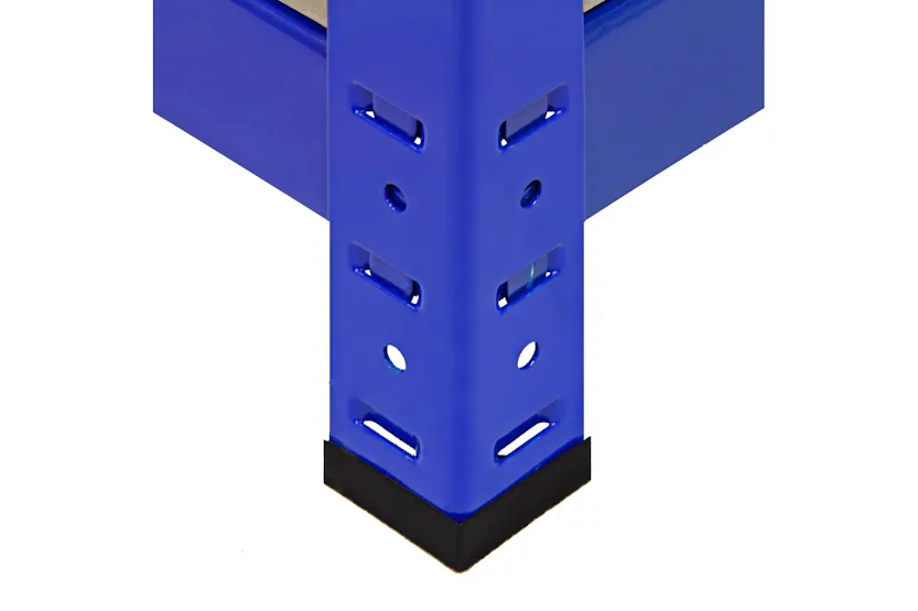 Monstershop 5 x 90cm Storage Racks | Blue Monstershop 5 x 90cm Storage Racks | Blue