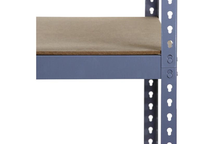 Monstershop 5 x Q Rax Warehouse Racking Units | Grey Monstershop 5 x Q Rax Warehouse Racking Units | Grey