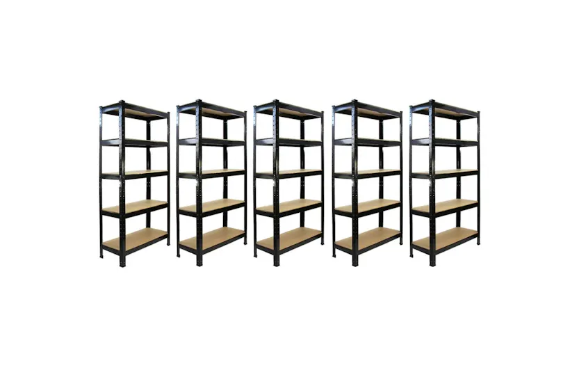 Monstershop 5 x T-Rax Racking Units | Black Monstershop 5 x T-Rax Racking Units | Black