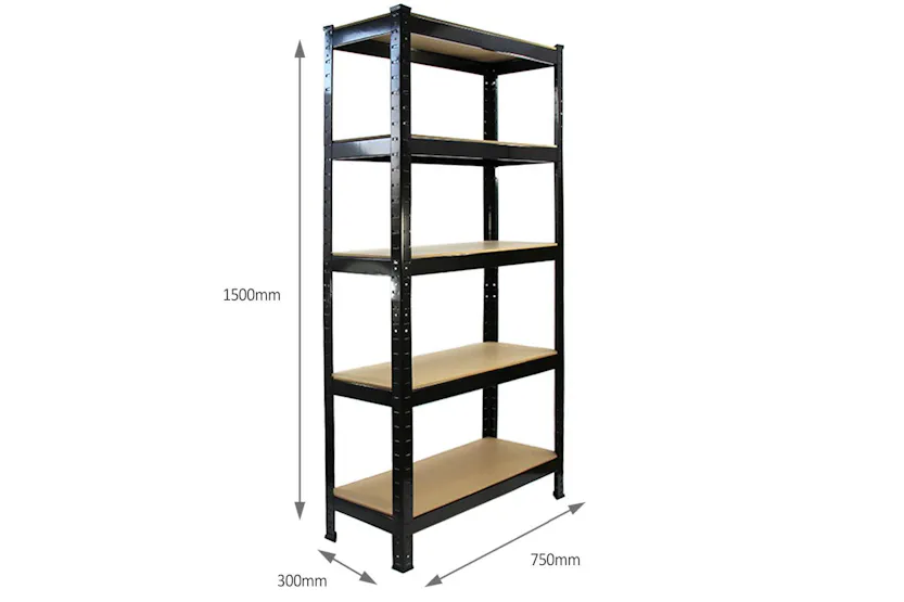 Monstershop 5 x T-Rax Racking Units | Black Monstershop 5 x T-Rax Racking Units | Black