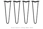 Monstershop Hairpin Legs 2 Prong | 10mm Monstershop Hairpin Legs 2 Prong | 10mm